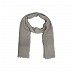 Plain stole in crinkled cotton fabric - Light grey Plain stole in crinkled cotton fabric - Light grey